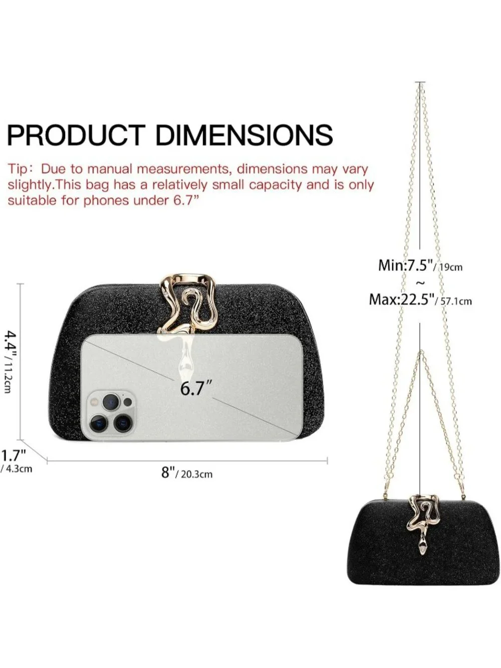 Women's Zz-black Satin Pleated Top Handle Clutch Purse For Elegant Evening Bag